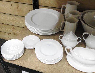 Lot 401 - A modern Linea Soho bone china tea and dinner...