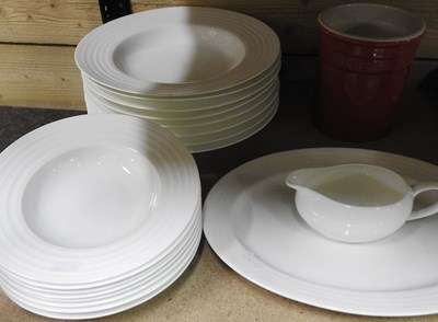 Lot 401 - A modern Linea Soho bone china tea and dinner...