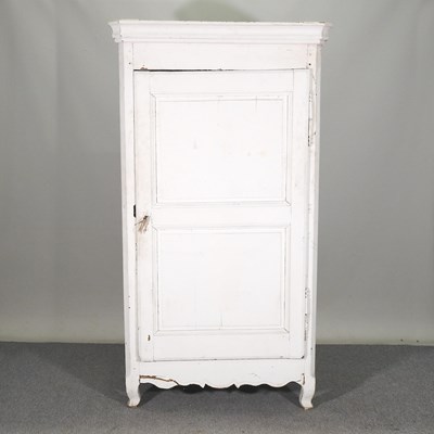 Lot 254 - An early 20th century and later white painted...