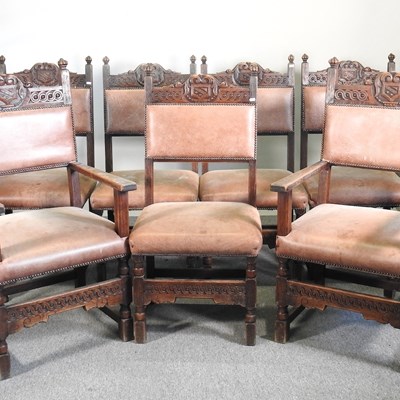 Lot 336 - A set of seven early 20th century continental...