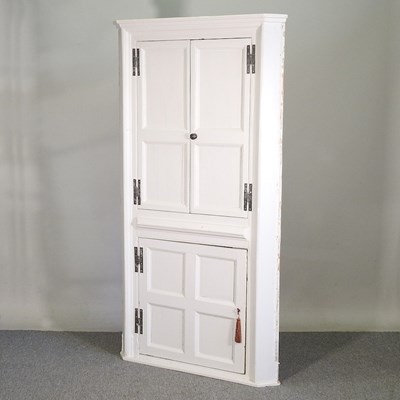 Lot 540 - An 18th century and later white painted...
