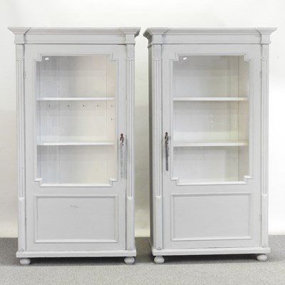 Lot 304 - A pair of 19th century continental pine and...