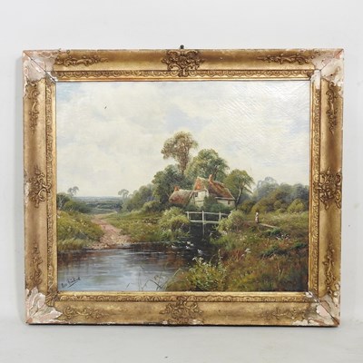Lot 197 - George Sinclaire, 19th century, river...