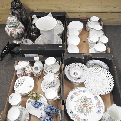 Lot 410 - A Wedgwood Jasper Conran part tea service,...