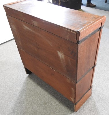 Lot 44 - An early 20th century Globe Wernicke sectional...