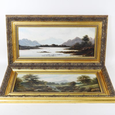 Lot 436 - English school, 19th century, highland...