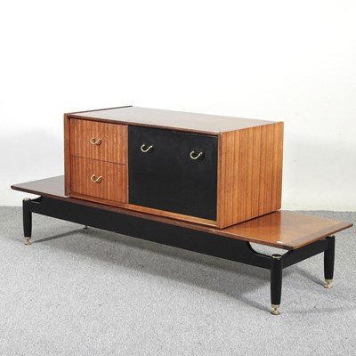 Lot 361 - A 1960's G plan cabinet, together with a...