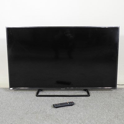 Lot 323 - A Panasonic 50 inch television, with remote...