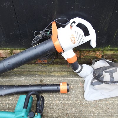 Lot 377 - A Stihl SHE71 electric garden blower/vacuum,...