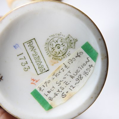 Lot 505 - A 19th century Royal Worcester blush ivory...
