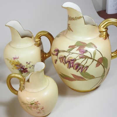 Lot 505 - A 19th century Royal Worcester blush ivory...