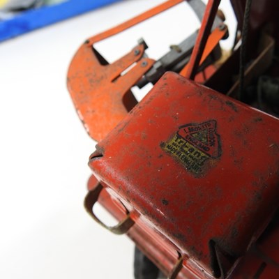 Lot 189 - A Triang KL44 tinplate model of a toy crane,...