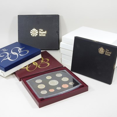 Lot 452 - A collection of nine various Royal mint proof...