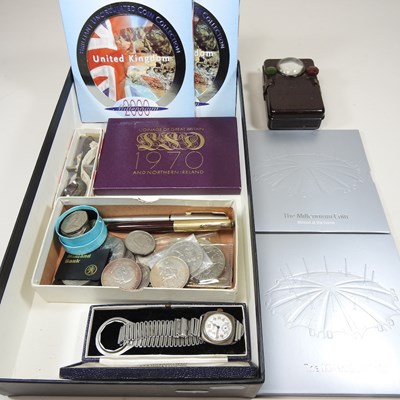 Lot 300 - A vintage Benson wristwatch, together with a...