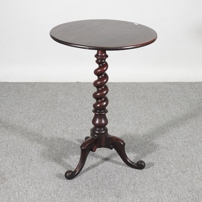 Lot 688 - A Victorian mahogany occasional table, with a...