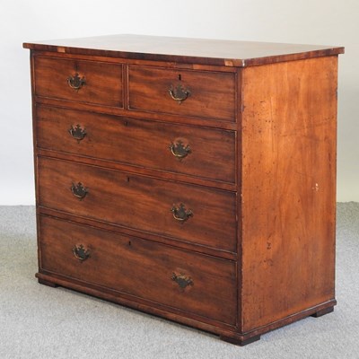 Lot 564 - A Victorian mahogany chest