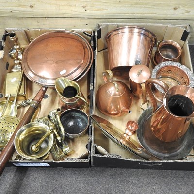 Lot 240 - A collection of 19th century and later copper...