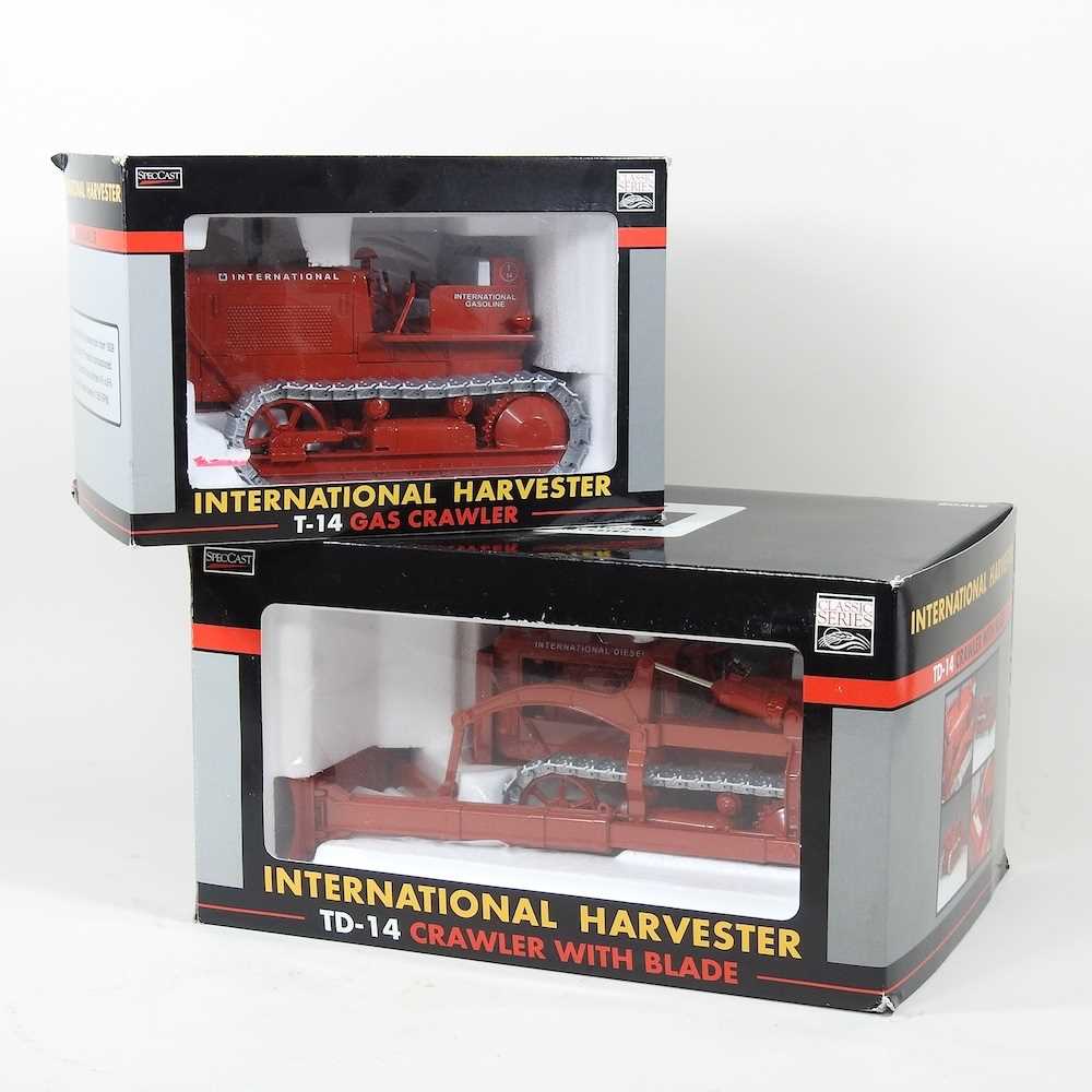 Lot 493 - An International Harvester 1/16 scale model of...