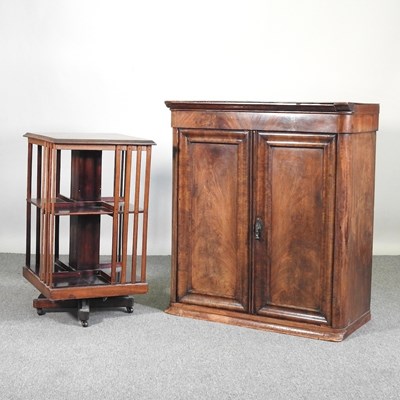 Lot 331 - A 19th century mahogany side cabinet, fitted...
