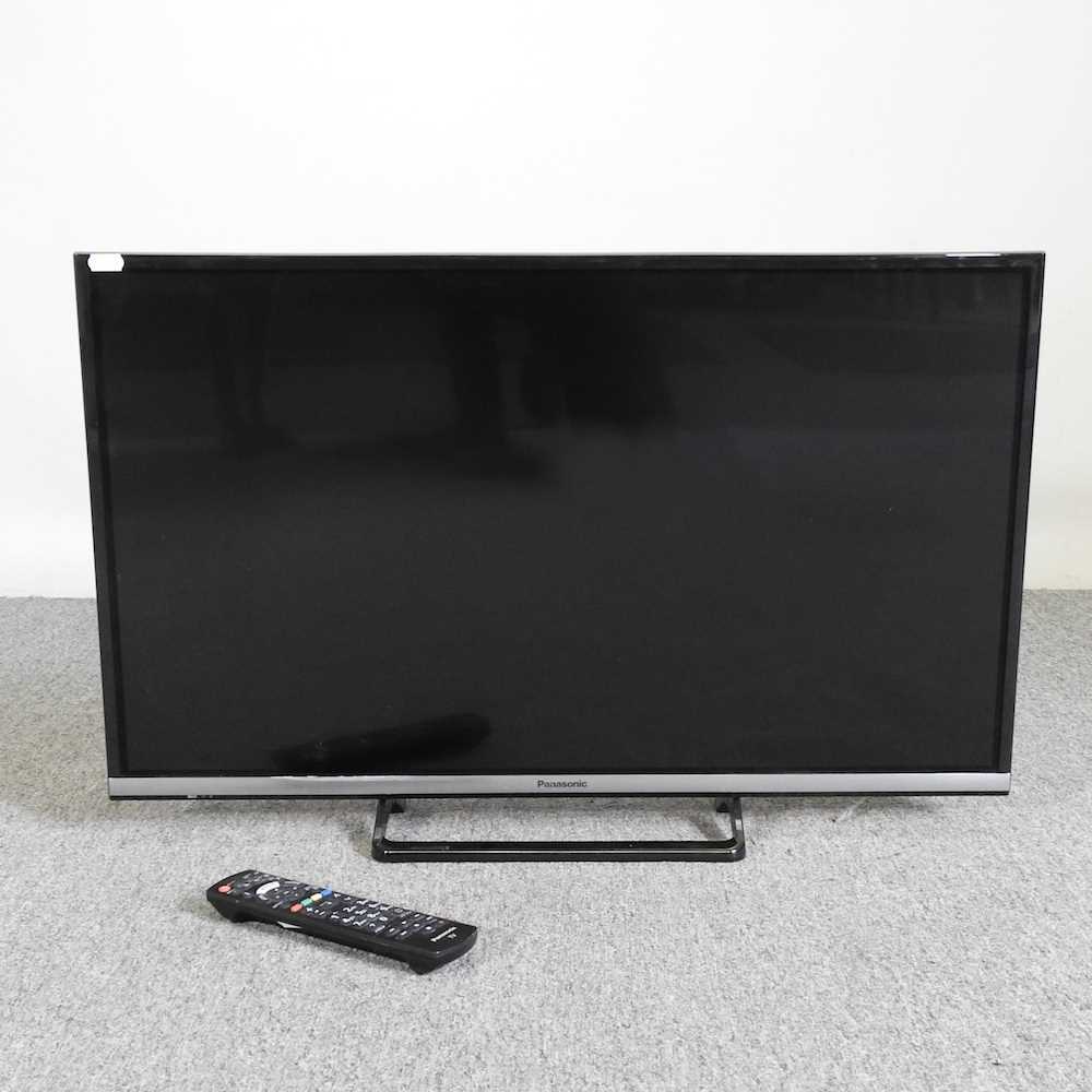 Lot 315 - A Panasonic thirty-two inch television, with...