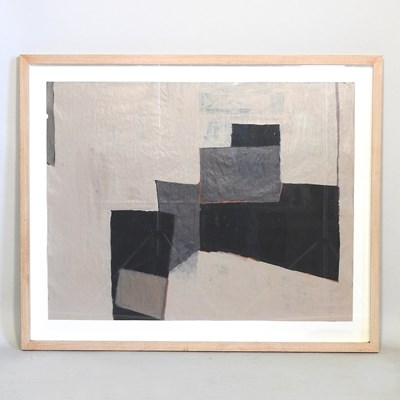 Lot 79 - Frank Beanland, 1936-2019, abstract, signed...