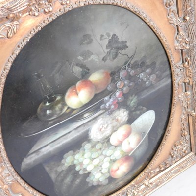 Lot 428 - Attributed to Thomas Webster, still life of...