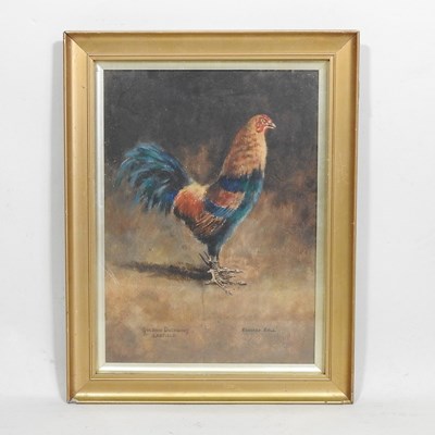 Lot 409 - Edward Bell, Golden Duckling, Laxfield, oil on...