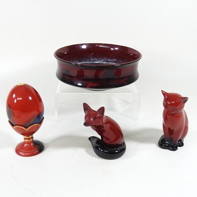 Lot 159 - A Royal Doulton flambe glazed limited edition...