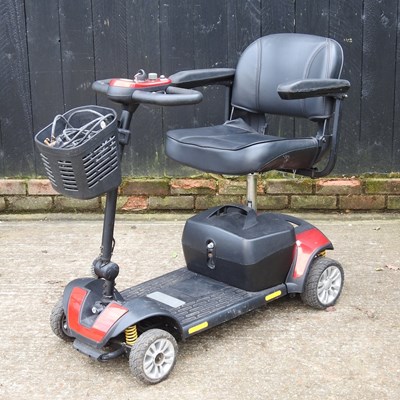 Lot 169 - A Roma Denver red mobility scooter, with charger