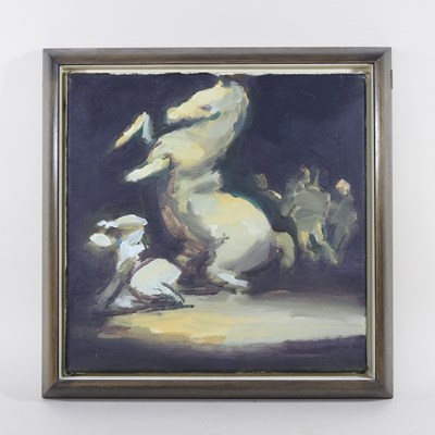 Lot 42 - Thomas Newbolt, b1951, Horse, oil on canvas,...