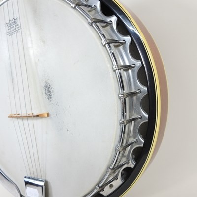 Lot 589 - An Oscar Schmidt banjo, 98cm long