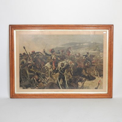 Lot 679 - English school, 19th century, Charge of the...