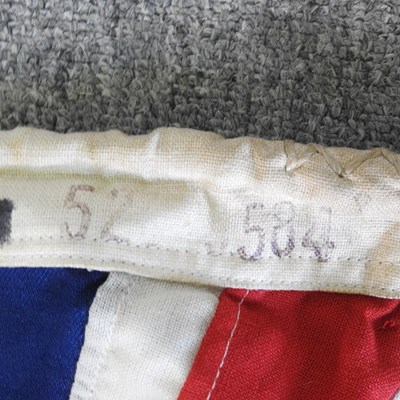 Lot 164 - A vintage union jack flag, 175 x 85cm