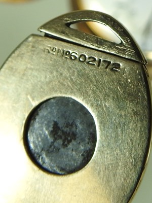 Lot 41 - A 9 carat gold cased half hunter pocket watch,...
