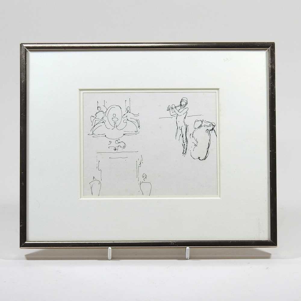 Lot 253 - Attributed to Eric Hebborn, 1934-1996, figure...