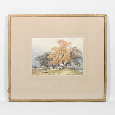 Lot 63 - Attributed to James Duffield Harding, a boy in...