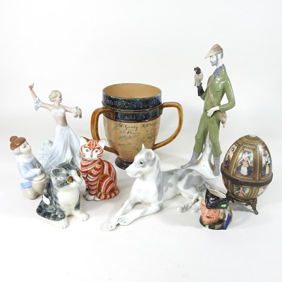 Lot 654 - An early 20th century Royal Doulton stoneware...