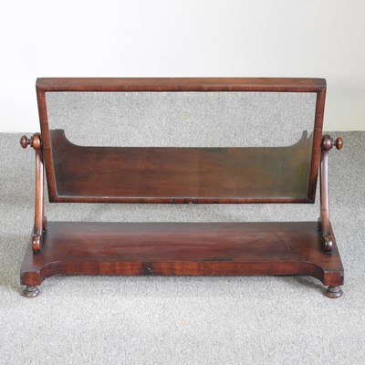 Lot 543 - A large 19th century mahogany swing frame...