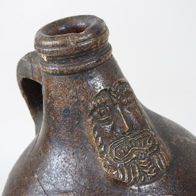 Lot 91 - A 17th century German salt glazed stoneware...