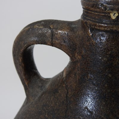 Lot 91 - A 17th century German salt glazed stoneware...