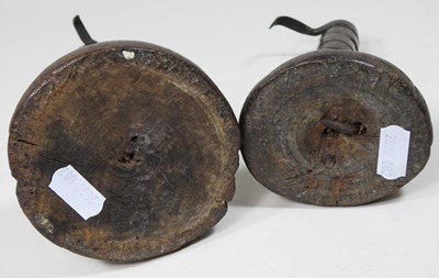 Lot 64 - An 18th century French iron Rat de Caves...
