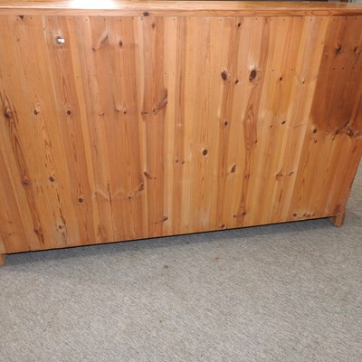 Lot 50 - A modern pine sideboard