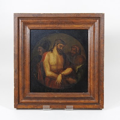 Lot 129 - Flemish school, 18th century, Ecco Homo, oil...