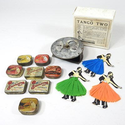 Lot 591 - A vintage Tango Two clockwork game, boxed,...