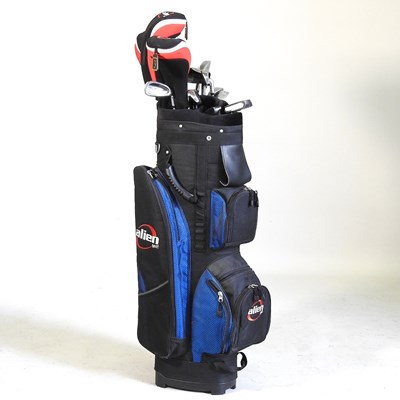 Lot 779 - A collection of Alien Ultimate 500 golf clubs,...