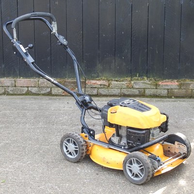 Lot 730 - A yellow Stiga SA55 petrol lawnmower