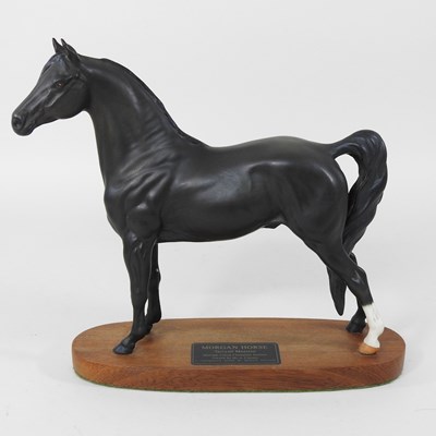 Lot 879 - A Beswick Connoisseur model of a Morgan Horse,...