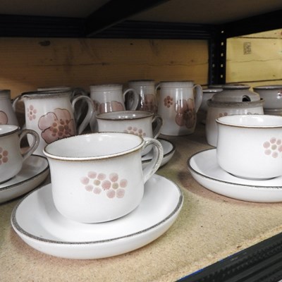 Lot 448 - A Denby Gypsy pattern stoneware part tea and...