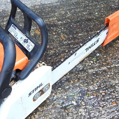 Lot 543 - A Stihl petrol chainsaw