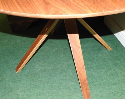 Lot 491 - A contemporary laminated dining table